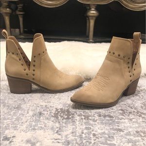 Tan Suede Boots